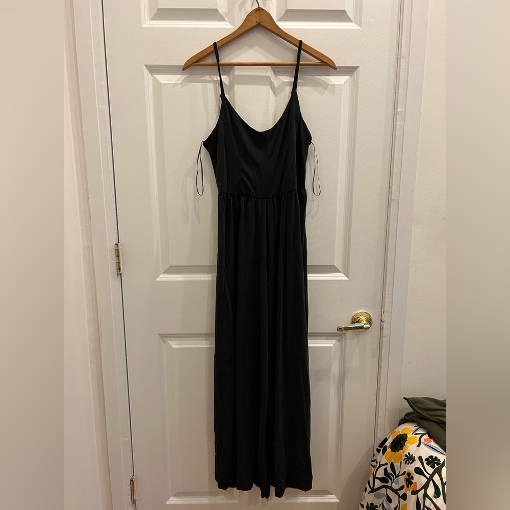 Black flowy jumpsuit